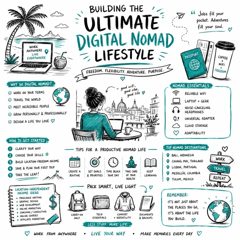 Handdrawn Sketchnote Infographics