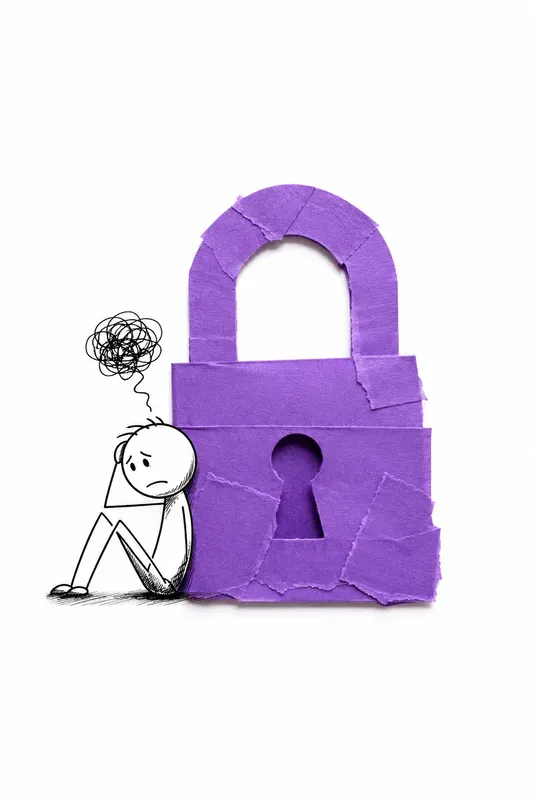 Conceptual Tape Art Illustrations