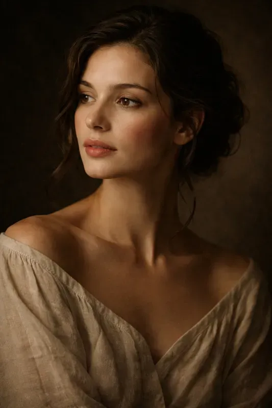 Rembrandt Light Beauty Portraits