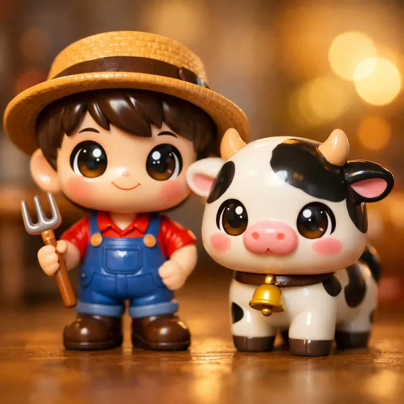 Ultracute Chibi 3D Toy Figurines