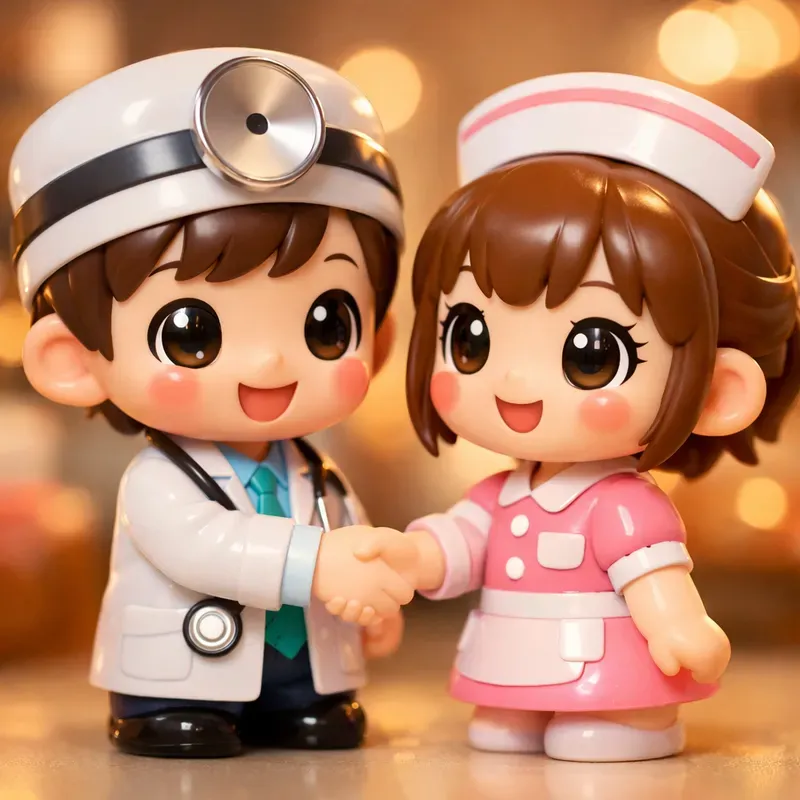 Ultracute Chibi 3D Toy Figurines