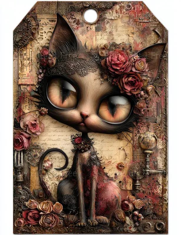 Steampunk Girl Product Tags