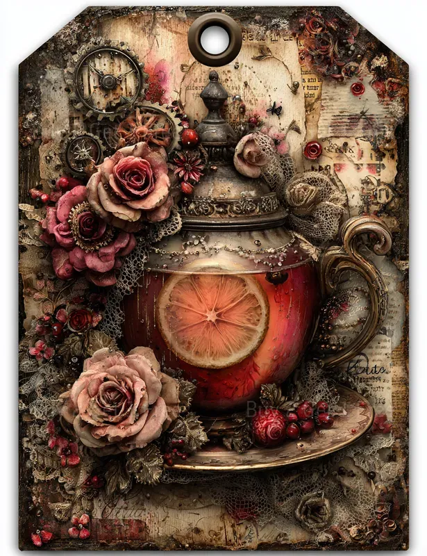 Steampunk Girl Product Tags