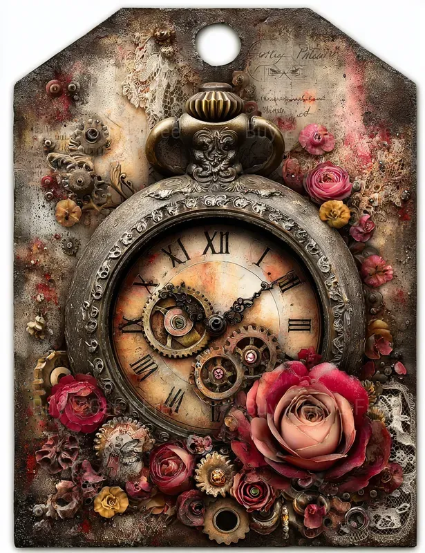 Steampunk Girl Product Tags