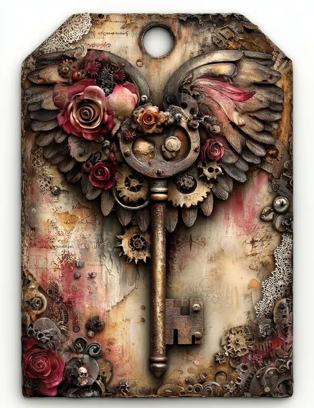 Steampunk Girl Product Tags