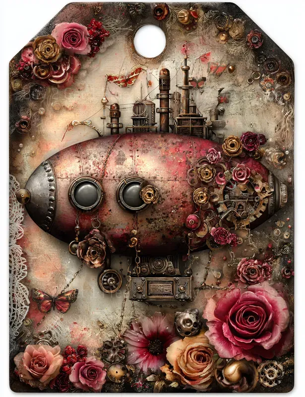 Steampunk Girl Product Tags
