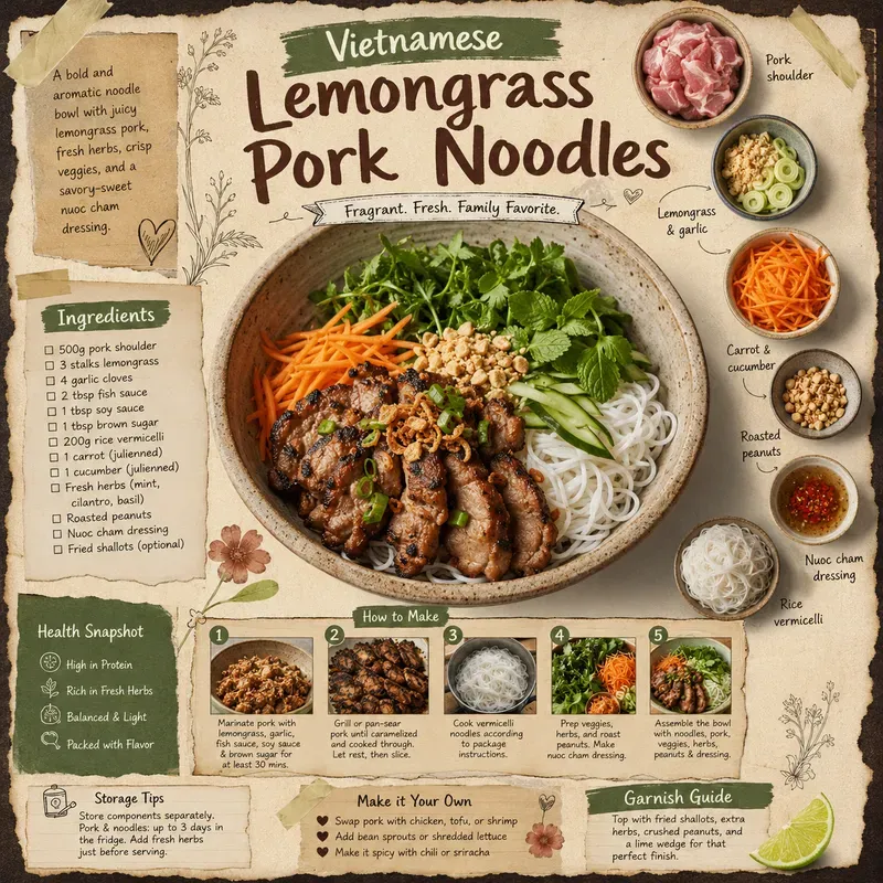 Vintage Recipe Infographics