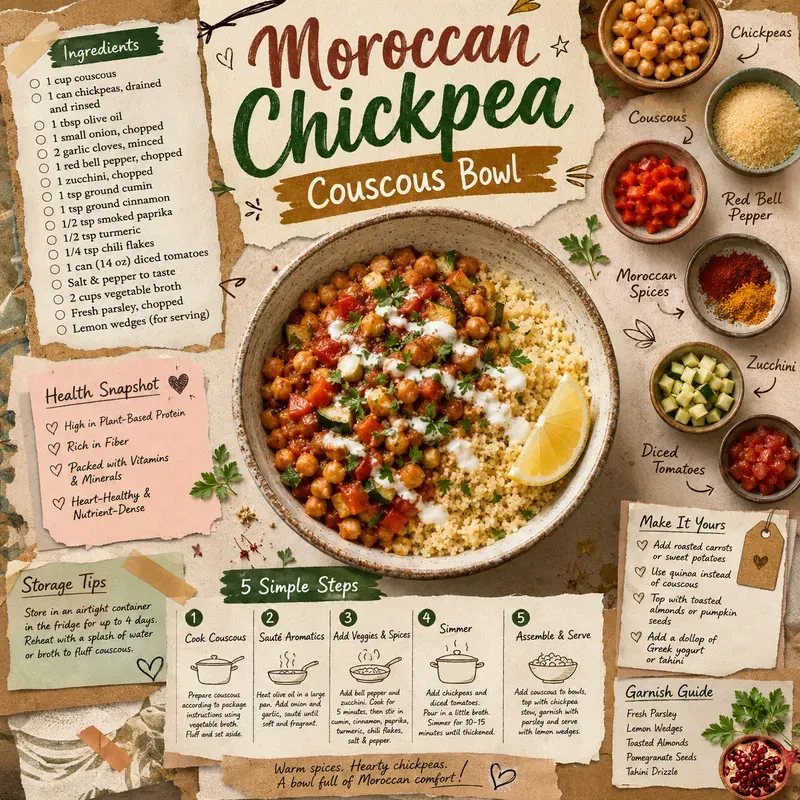 Vintage Recipe Infographics