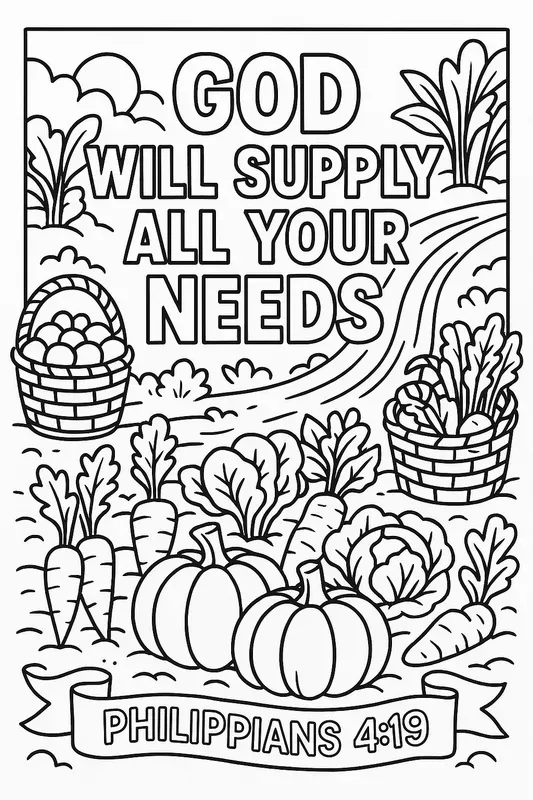 Bible Verse Coloring Pages For Kids