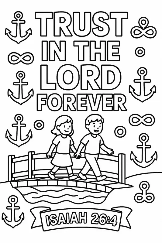 Bible Verse Coloring Pages For Kids