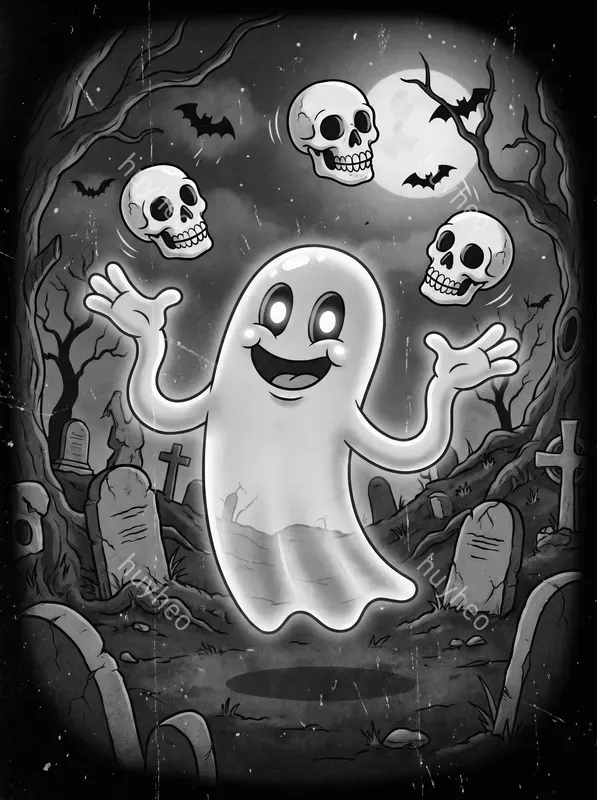 1930s Rubberhose Vintage Horror Art