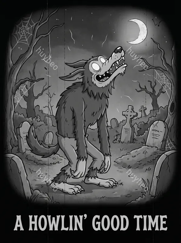 1930s Rubberhose Vintage Horror Art