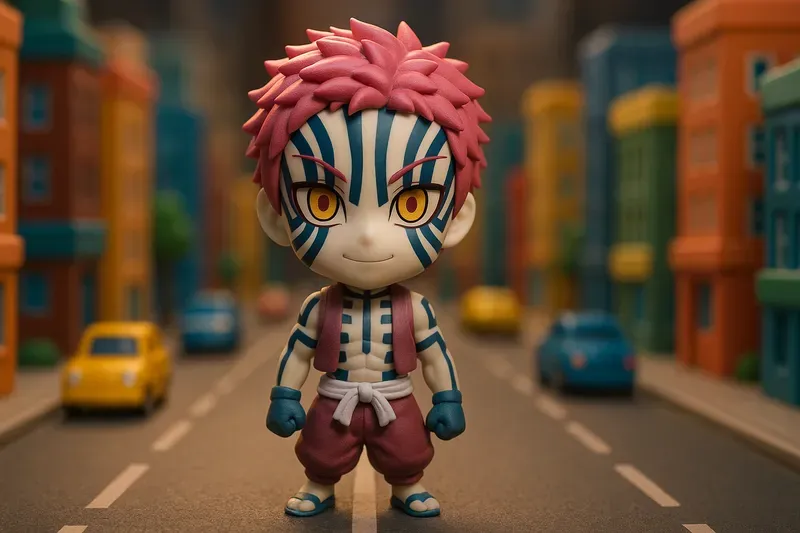 Anime Character Toy Scene Generators