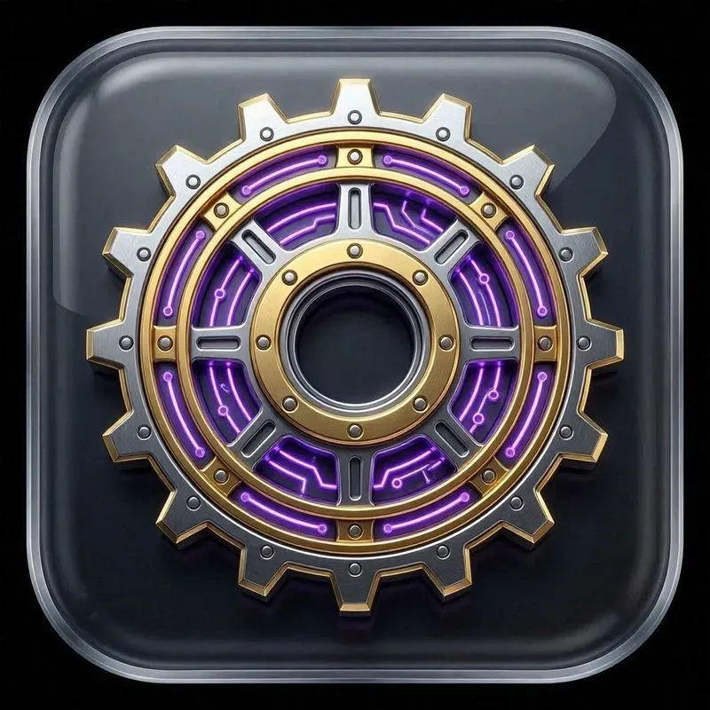 Glossy 3D Game UI App Icons