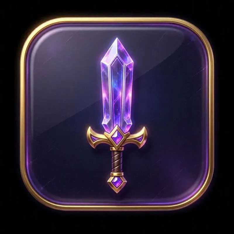 Glossy 3D Game UI App Icons