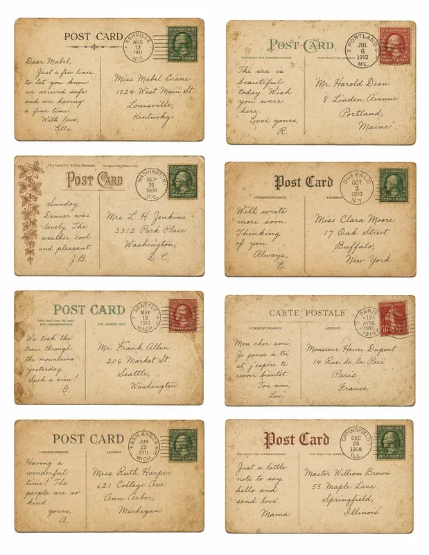 Junk Journal Ephemera Generator