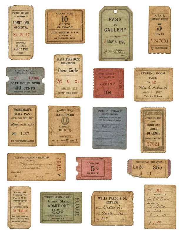 Junk Journal Ephemera Generator