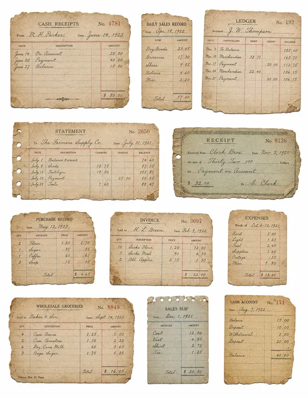 Junk Journal Ephemera Generator