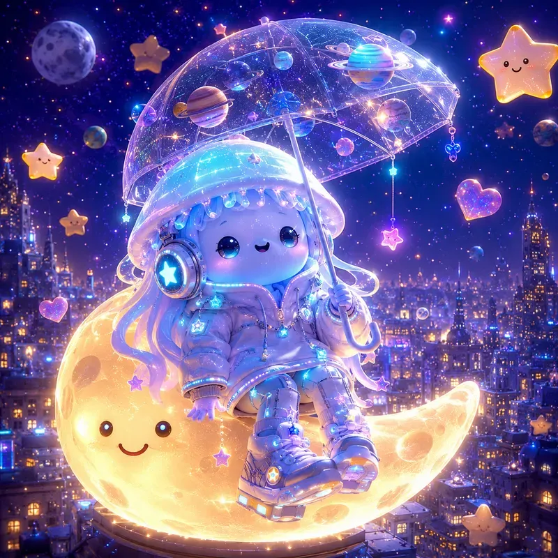 Dreamverse Cosmic 3D Characters