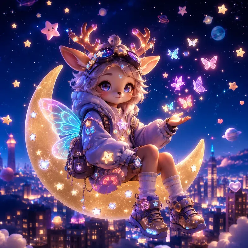 Dreamverse Cosmic 3D Characters