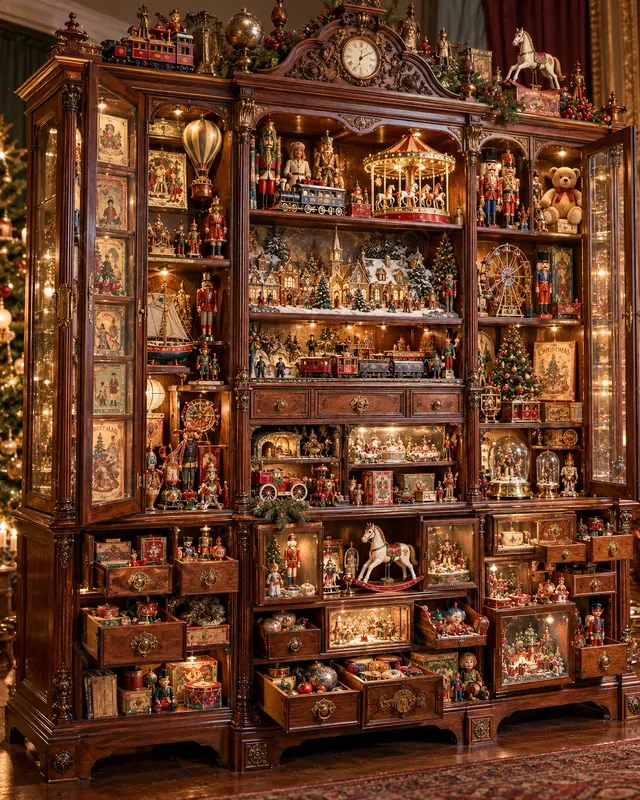 Christmas Cabinets Of Curiosities