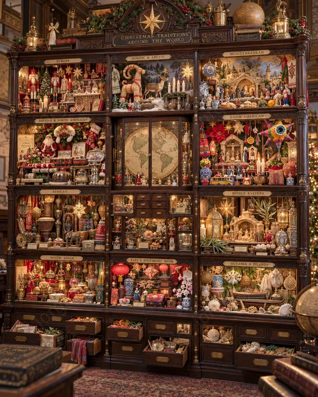 Christmas Cabinets Of Curiosities