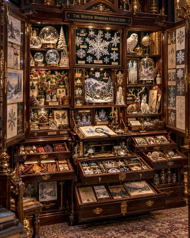 Christmas Cabinets Of Curiosities