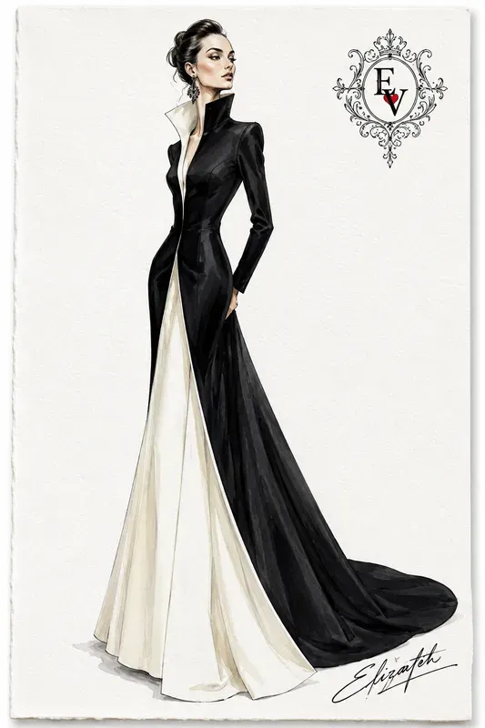 High Fashion Illustration Cards