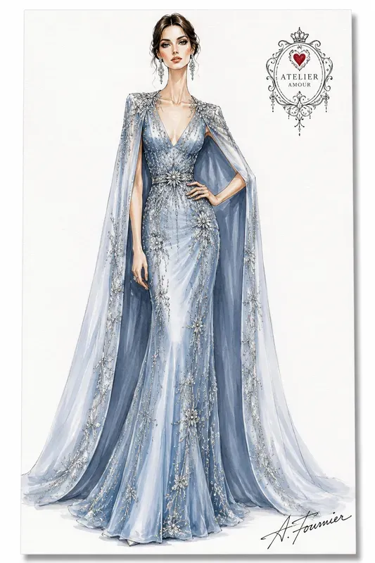 High Fashion Illustration Cards
