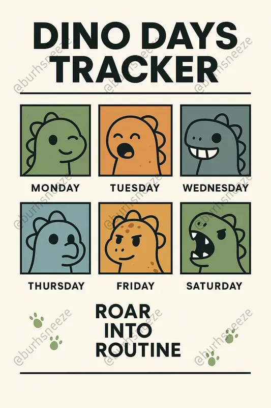 Kawaii Character Poster Templates