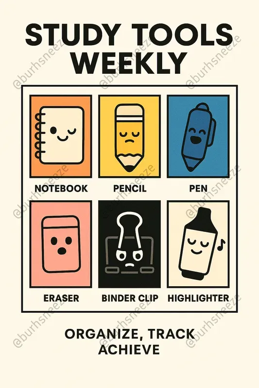 Kawaii Character Poster Templates