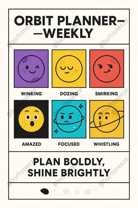 Kawaii Character Poster Templates