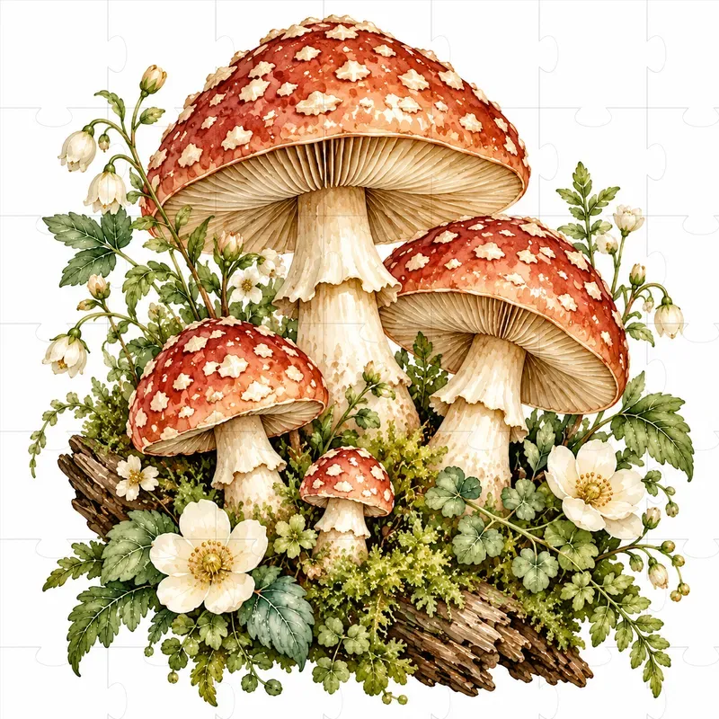 Watercolor Garden Cliparts