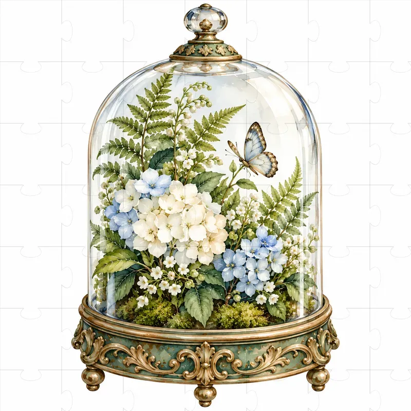 Watercolor Garden Cliparts