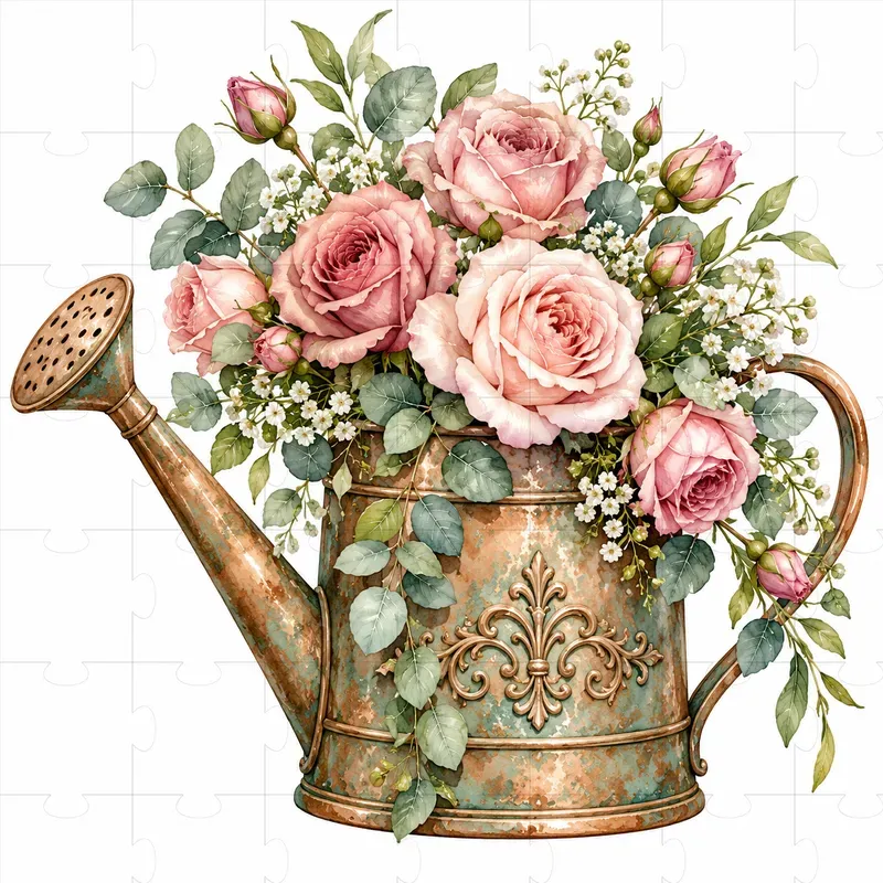 Watercolor Garden Cliparts