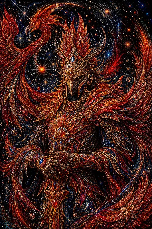 Cosmic Beaded Mythic Guardians