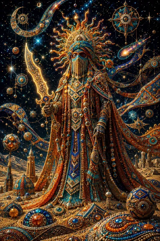 Cosmic Beaded Mythic Guardians