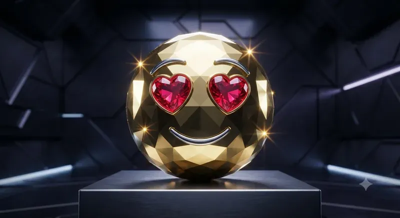 3D Metallic Emoji Collections