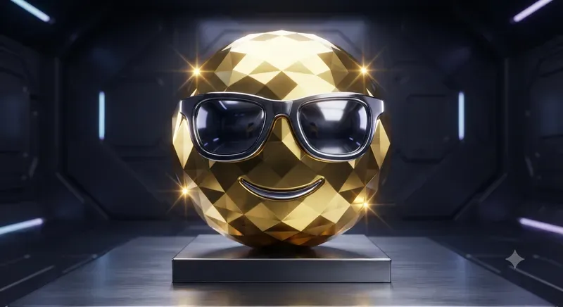 3D Metallic Emoji Collections