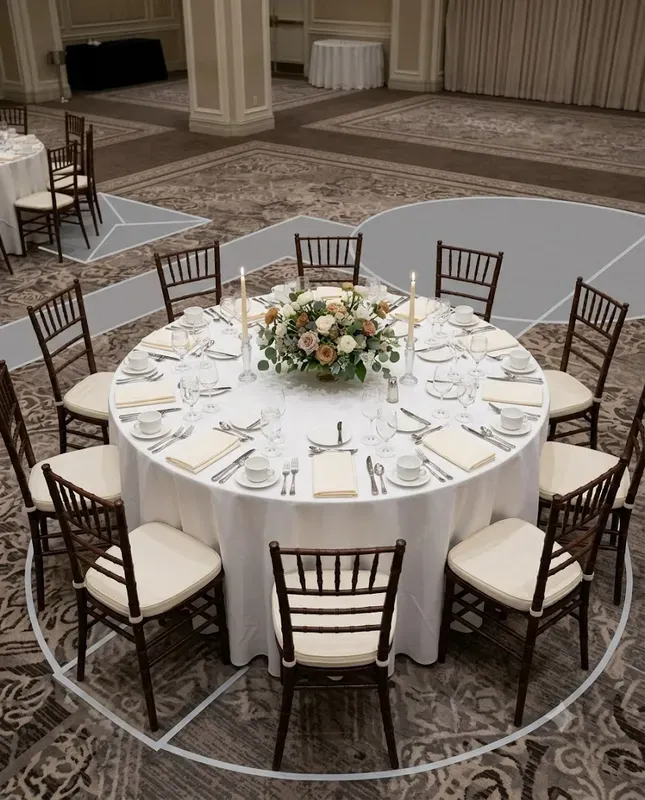 Wedding Table Clearance Proofs