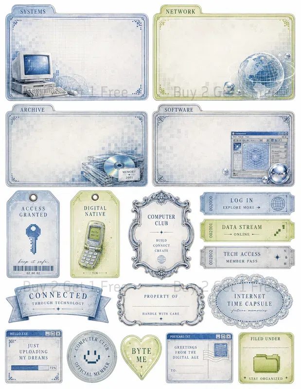 Printable Folder Mixed Junk Journals