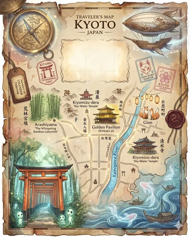 Fantasy Vintage Map Journals