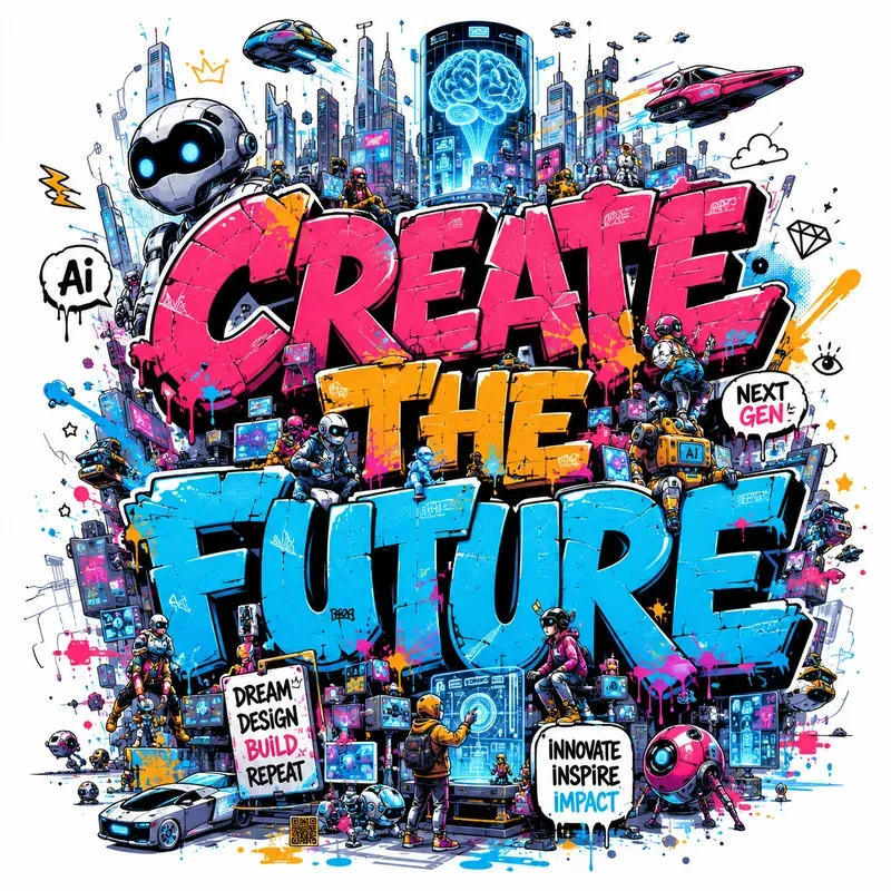 Creative Graffiti Poster Generator Ais