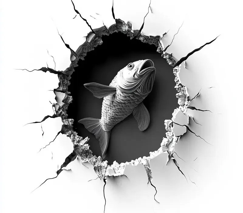 Viral 3D Wall Hole Image Creators