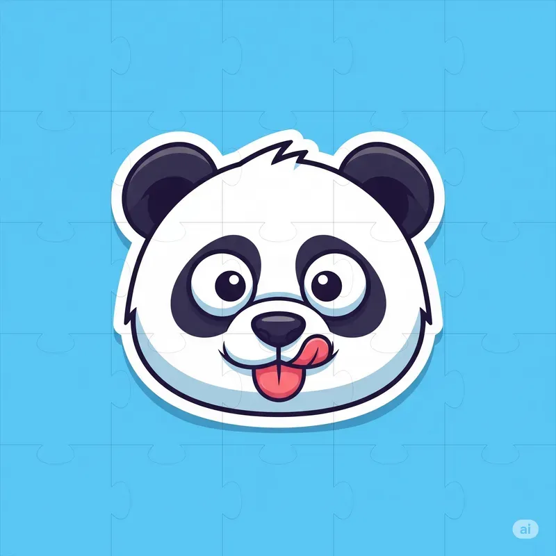 Funny Disguise Face Stickers