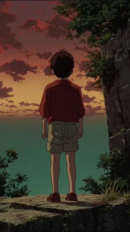 Warm Nostalgic 90s Anime Illustrations