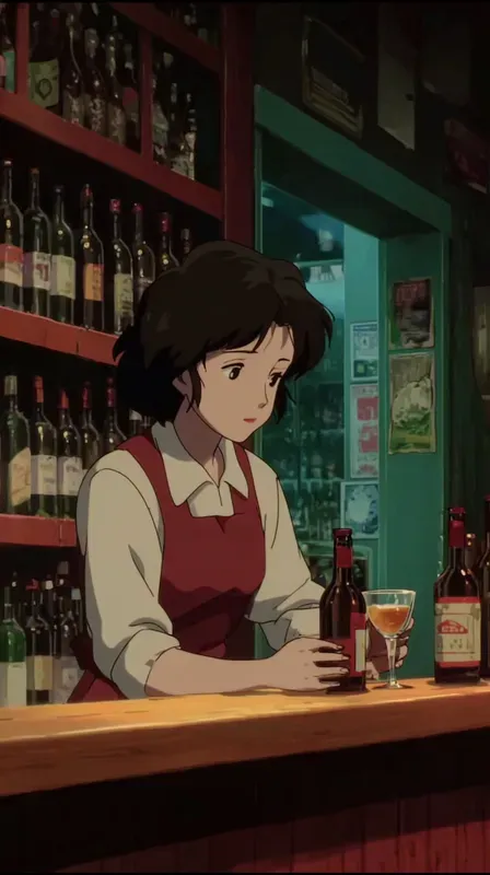 Warm Nostalgic 90s Anime Illustrations