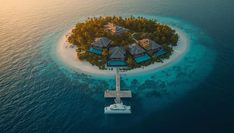 Cinematic Private Island Retreats