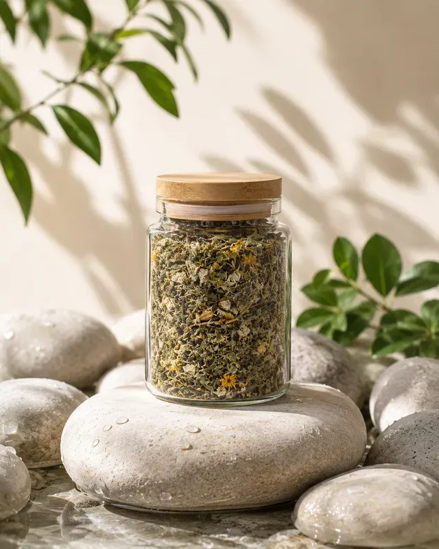 Natural Organic Product Staging