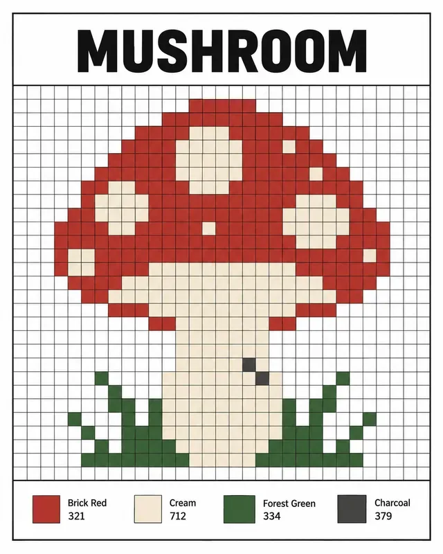 Counted Cross Stitch Pattern Charts